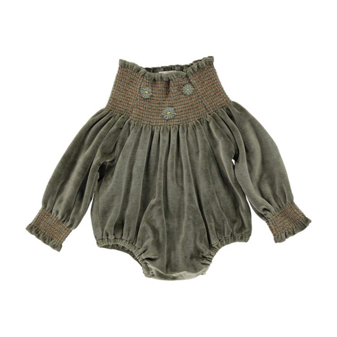 Juliette Romper - Moss