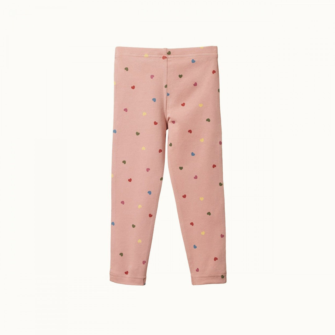 Leggings - Heart Tulip Print
