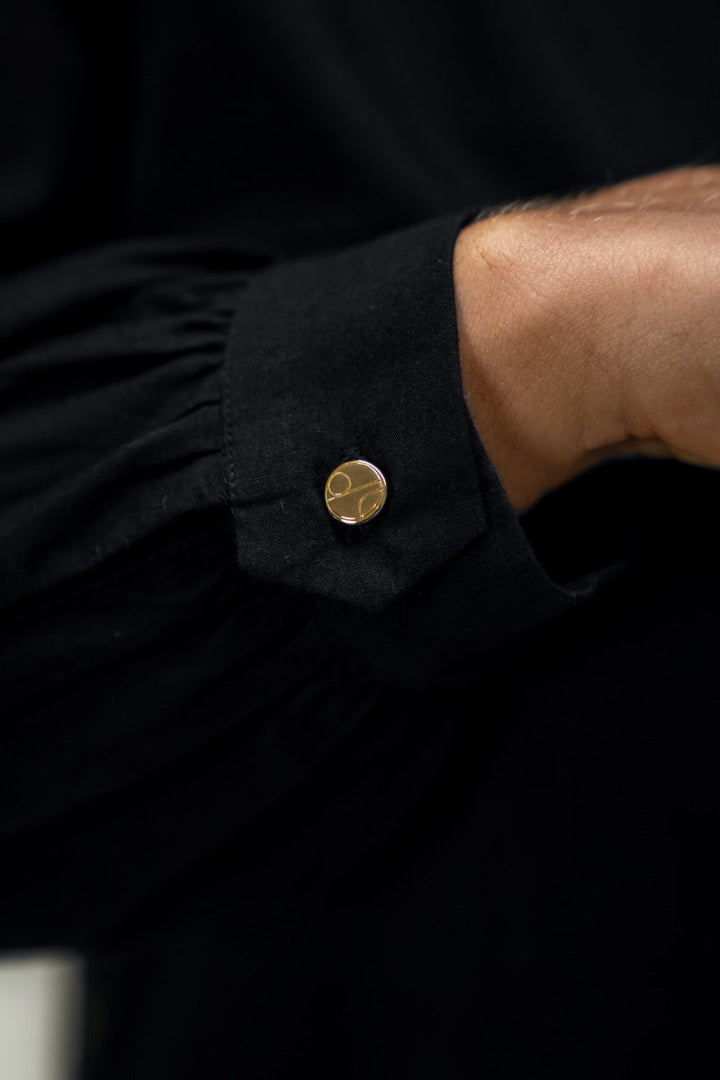 Prague Collar Shirt - Eclipse Black
