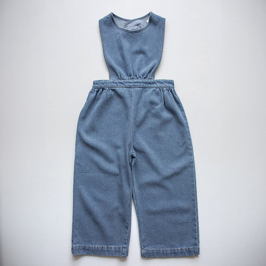 The Rae Jumpsuit - Light Denim
