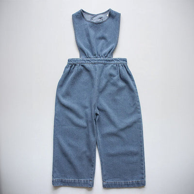 The Rae Jumpsuit - Light Denim