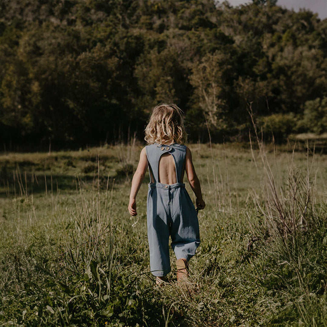 The Rae Jumpsuit - Light Denim