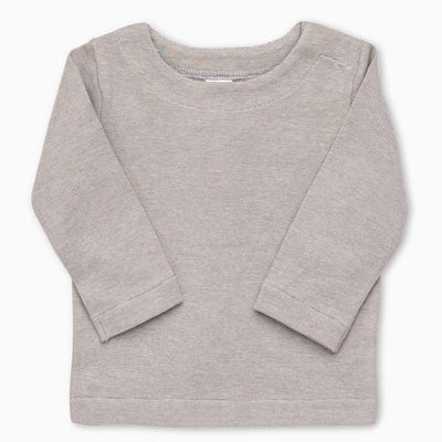 Ryle Snap Shoulder Long Sleeve Top - Matchstick Stripe