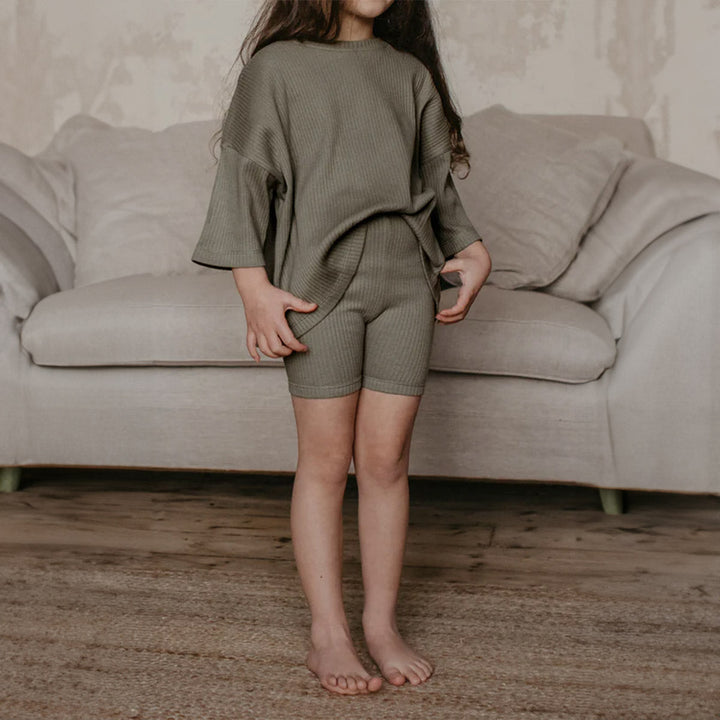 The Biker Short - Sage