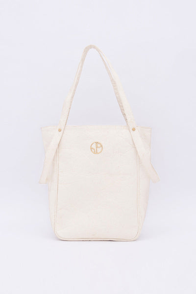 Tokyo Totebag Pinatex - Latte White