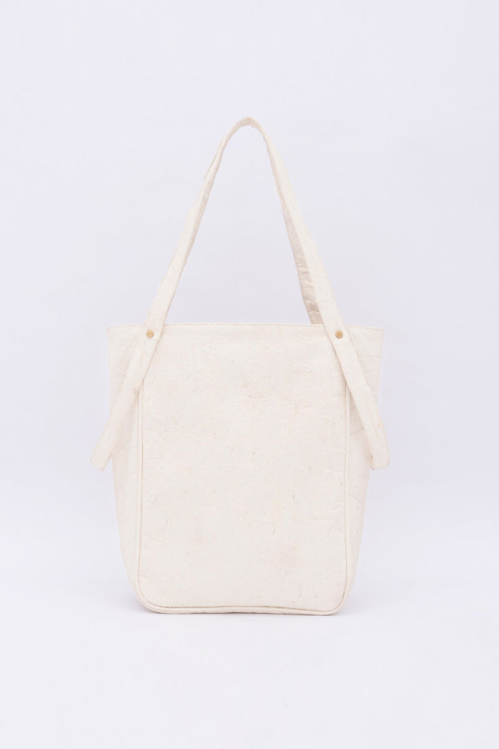 Tokyo Totebag Pinatex - Latte White