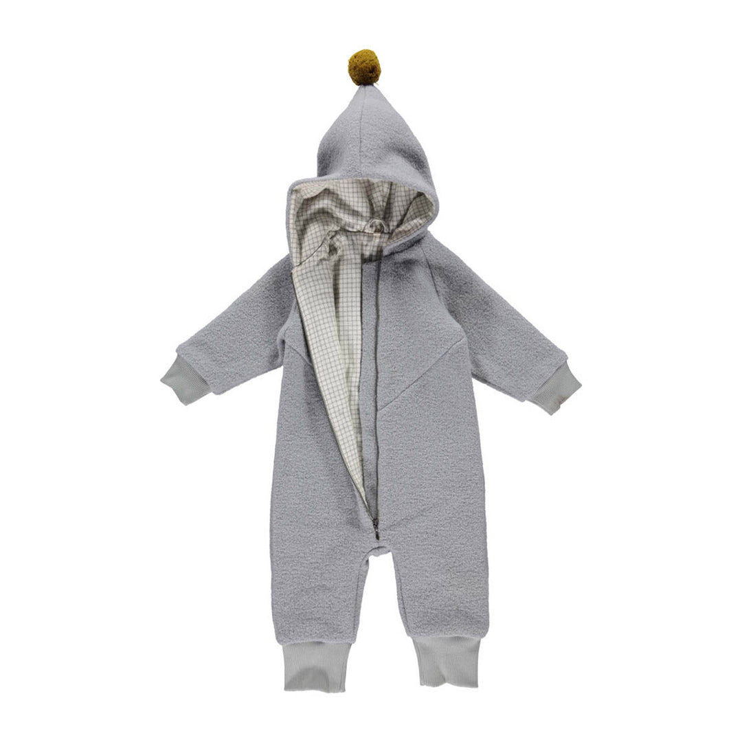 Wool Overall - Silver