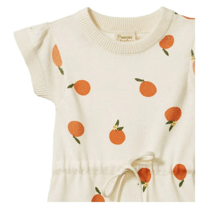 Lottie Suit - Orange Blossom Natural Print