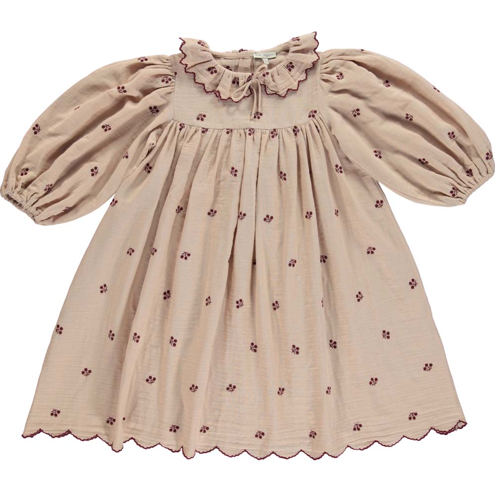 Olivia Dress - Dawn Rose