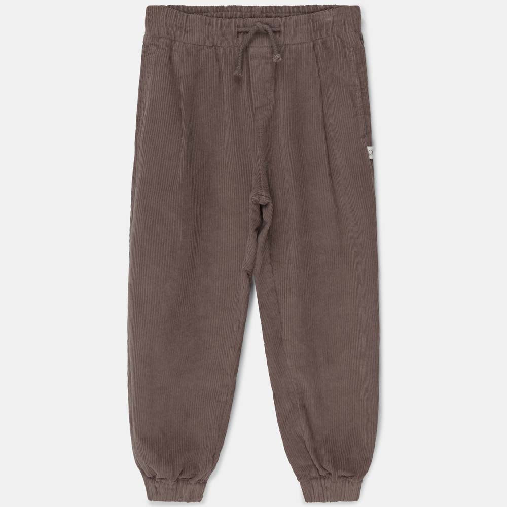 Organic Corduroy Kids Pants - Taupe