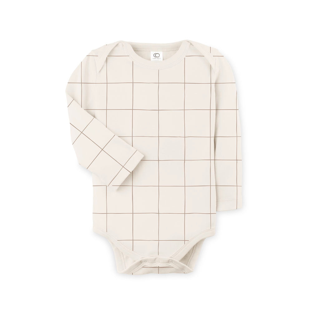 River Bodysuit - Basketweave/Truffle