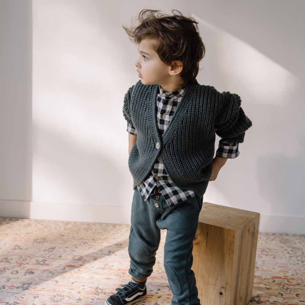 Vichy Pocket Shirt - Ecru