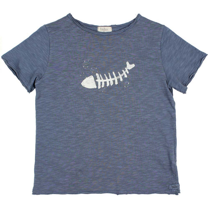 Kids Fish Tee Shirt - Blue