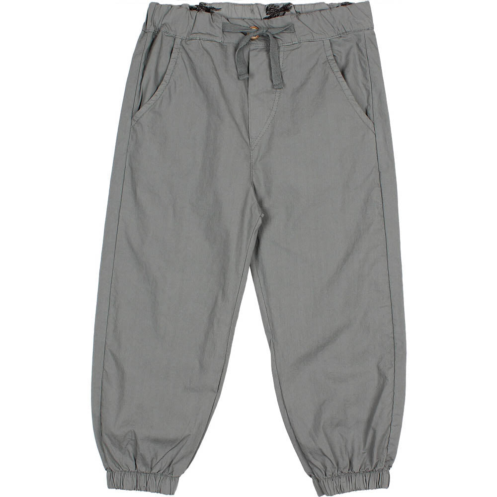 Poplin Joggers with Pockets - Graphite