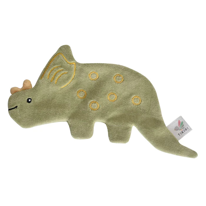 Trice Organic Fabric Dinosaur with Crinkle