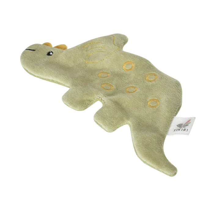 Trice Organic Fabric Dinosaur with Crinkle