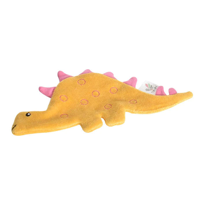 Stego Organic Fabric Dinosaur with Crinkle