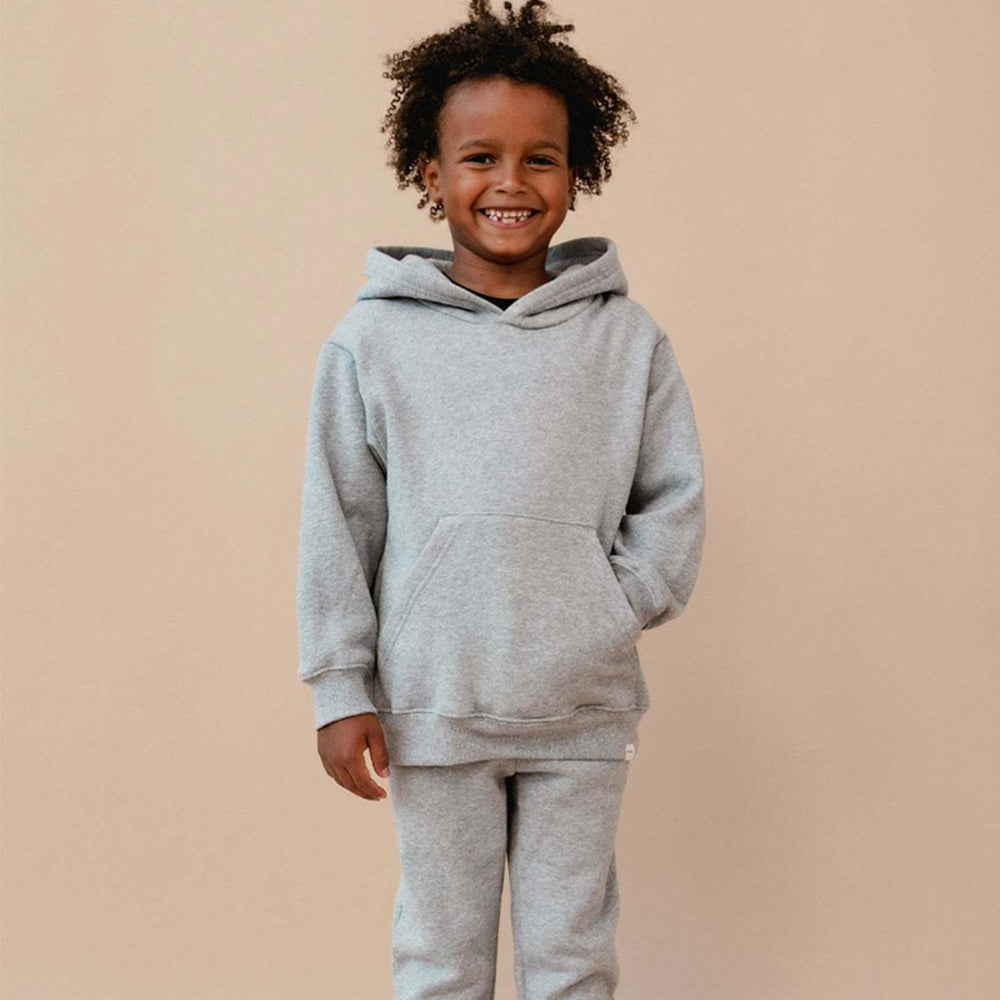 Ames Drop Shoulder - Heather Grey