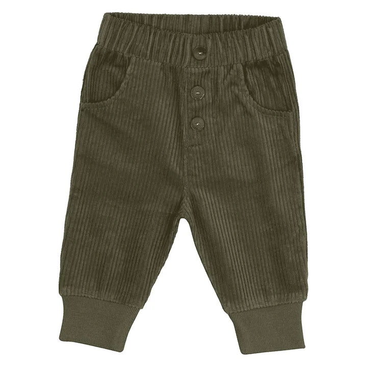 Organic Corduroy Pants - Forest