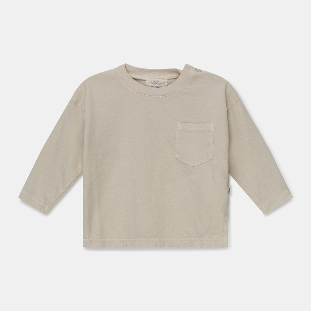 Organic Baby Basic T-Shirt - Stone