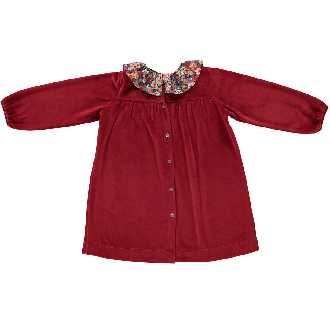Lorena Dress - Burgundy