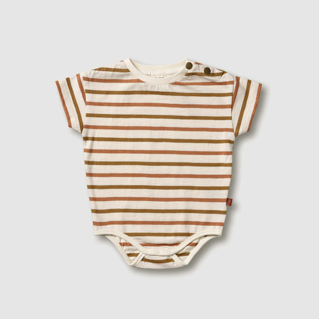 Organic Bodysuit - Multi Stripe