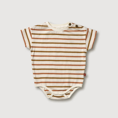 Organic Bodysuit - Multi Stripe