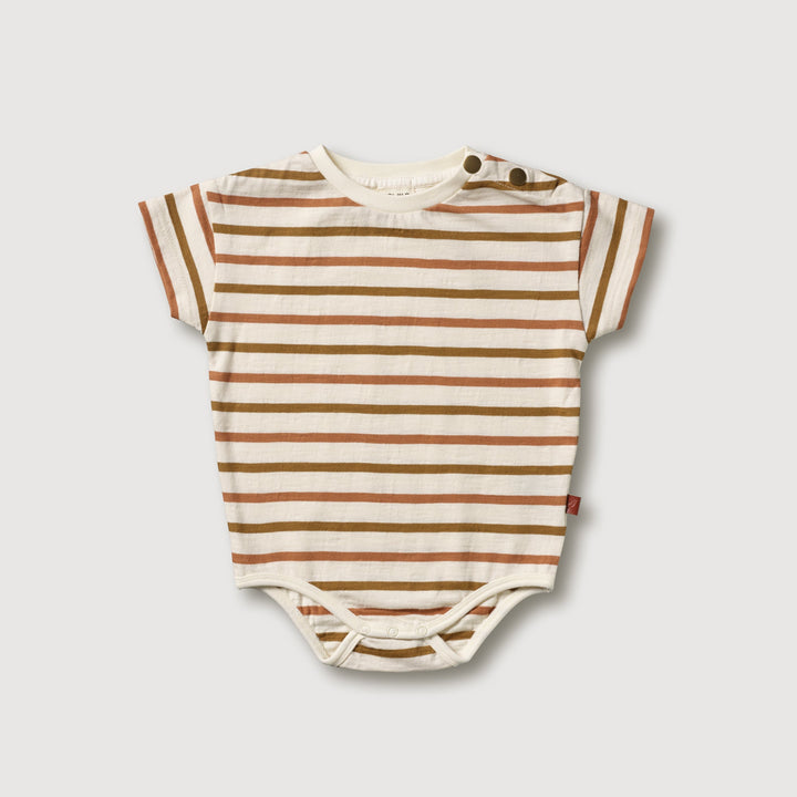 Organic Bodysuit - Multi Stripe