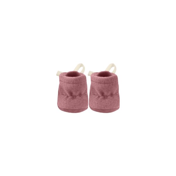 Beanie with Cotton Booties Set - Hibisco