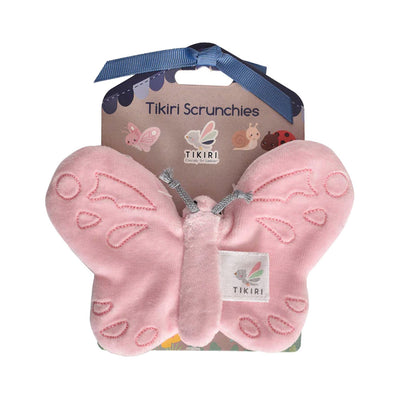 Butterfly Organic Fabric with Crinkle