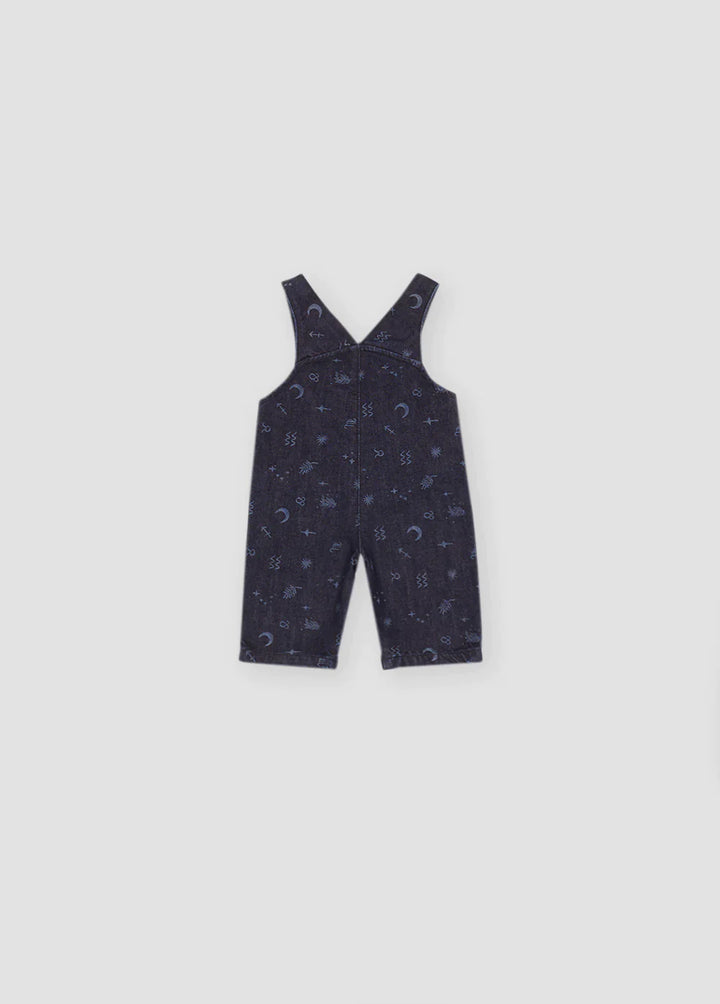 Cosmos Baby Overall - Cosmos Print