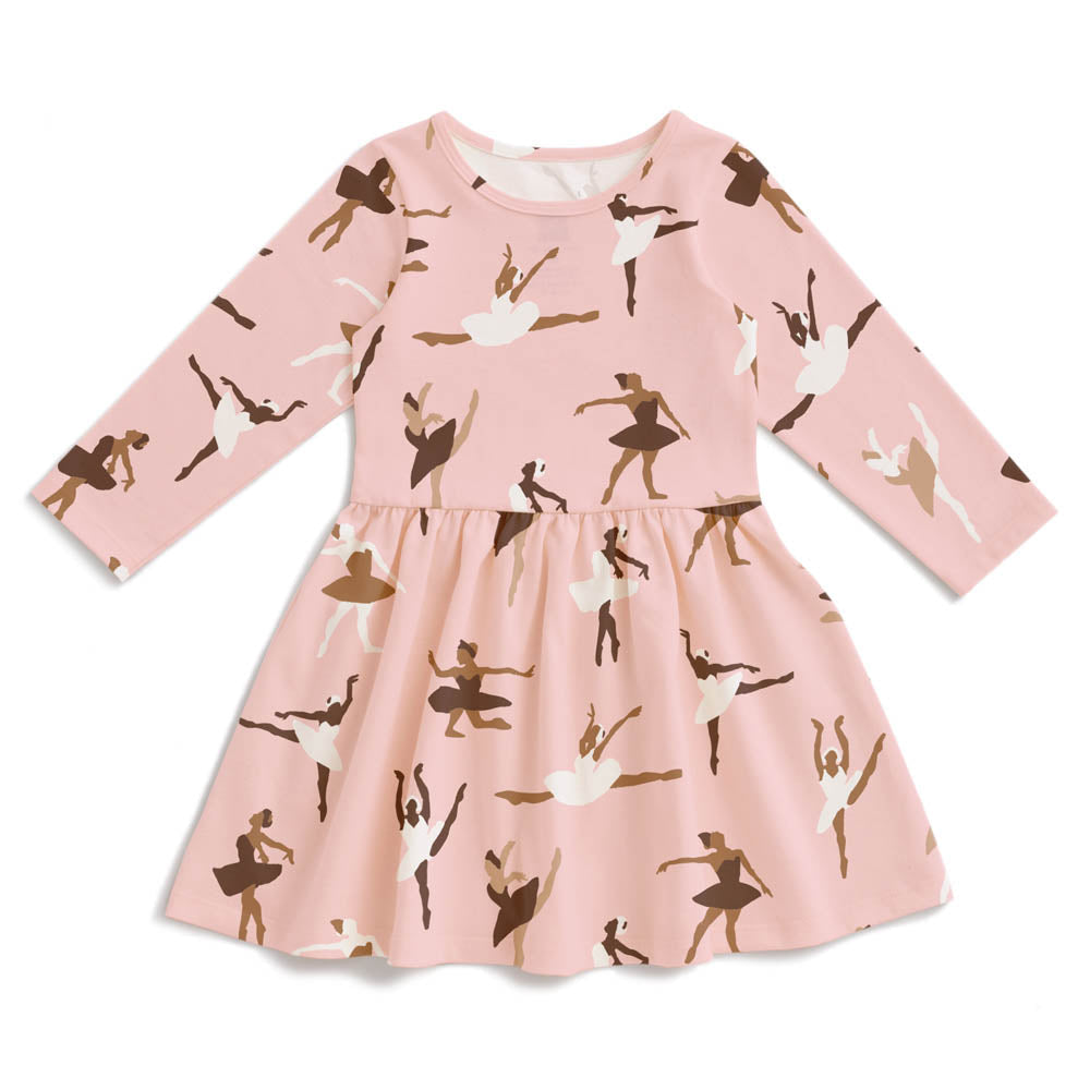 Calgary Dress - Ballet Pink