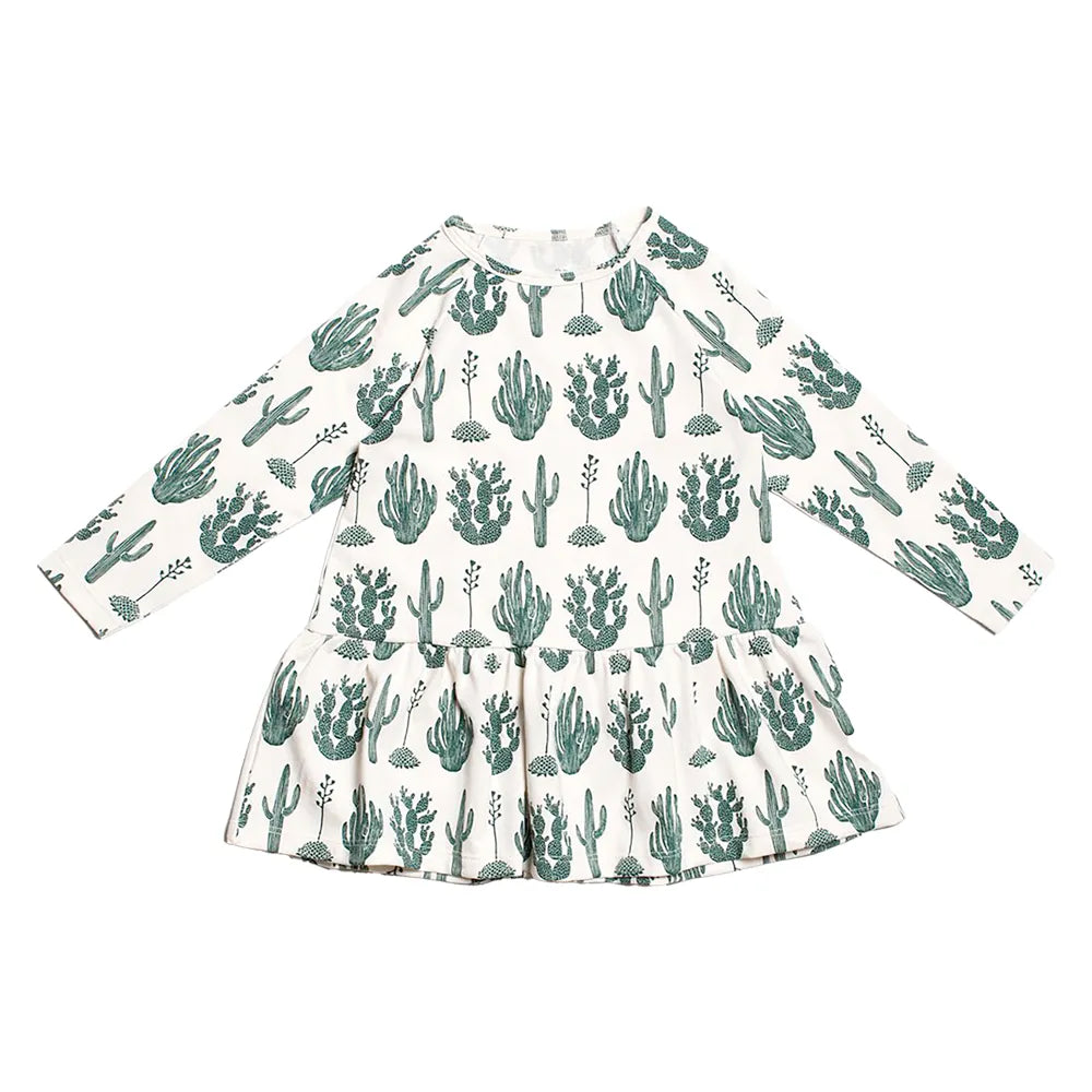 Chicago Dress - Cactus Green