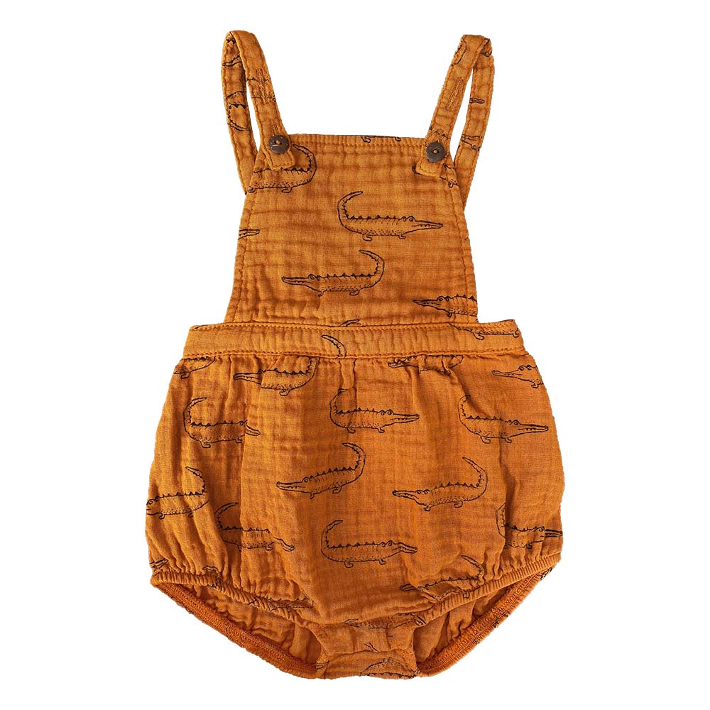 Crocodile Romper - Clay