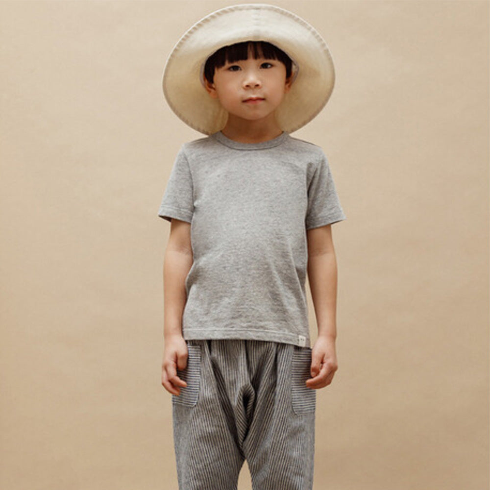 Couer Boxy Tee - Heather Grey