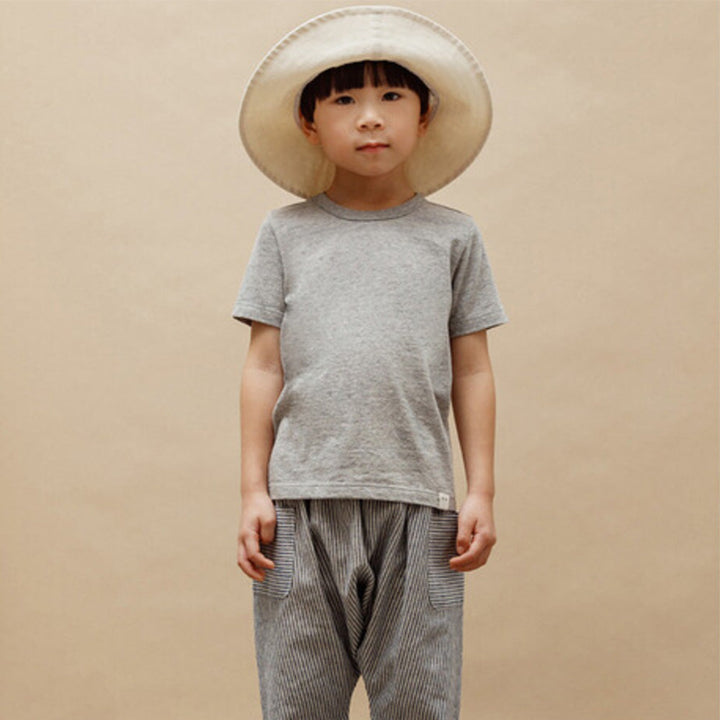 Couer Boxy Tee - Heather Grey
