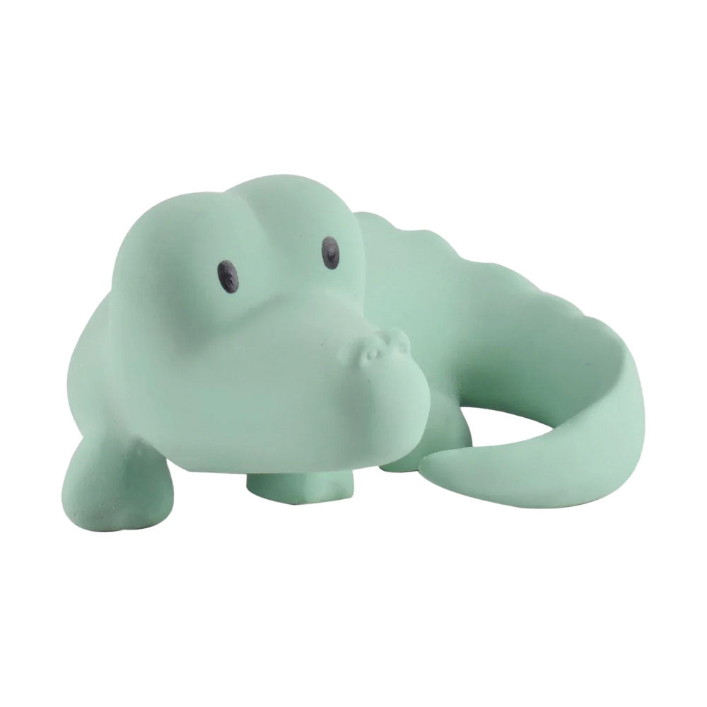 Crocodile Natural Rubber Rattle