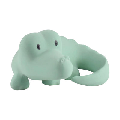 Crocodile Natural Rubber Rattle
