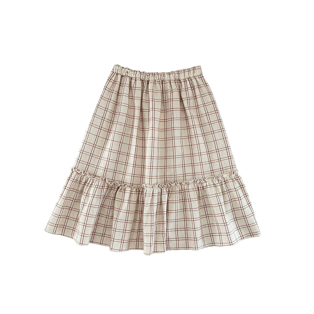 Dana Skirt - Rustic Check