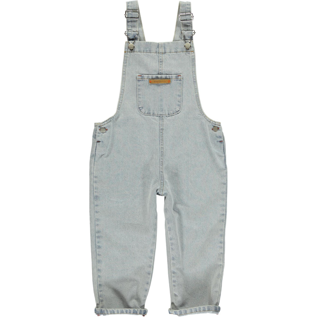 Dungarees - Light Blue Washed Denim