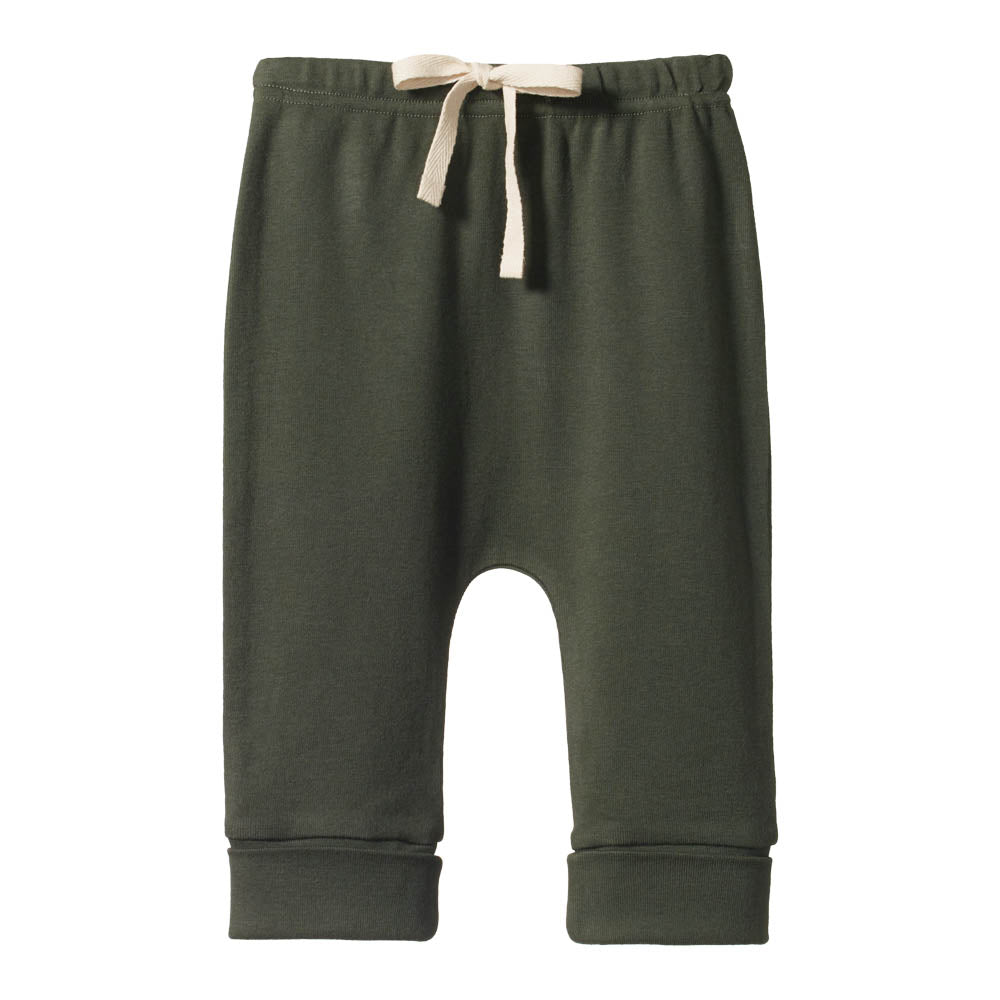 Drawstring Pants - Thyme