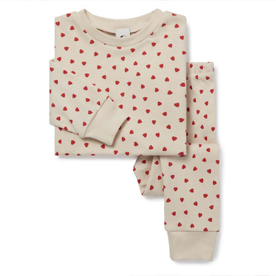Kids Classic PJ Set - Tiny Hearts