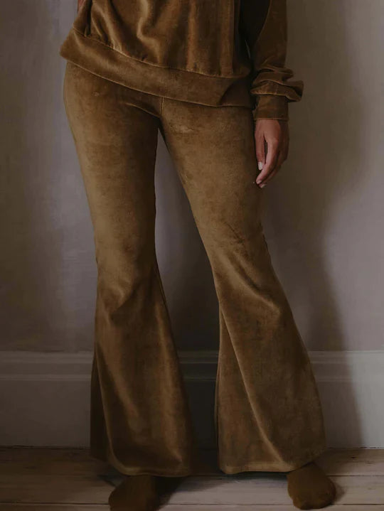 The Velvet Flare Women's - Bronze