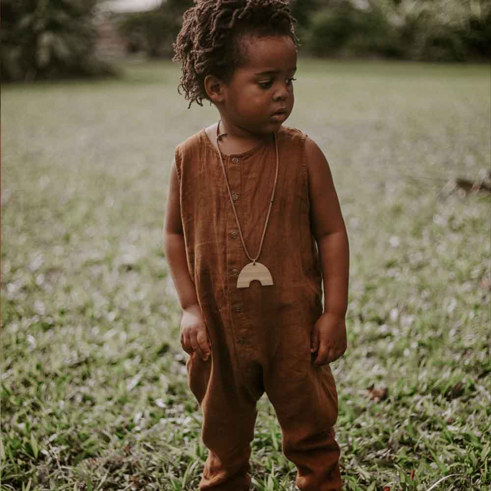 The Forest Playsuit - Rust