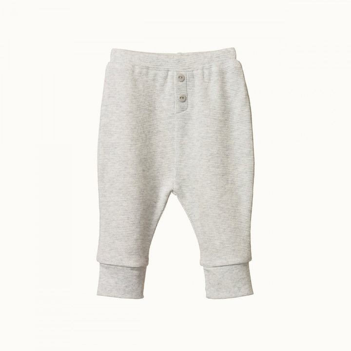 Waffle Pants - Light Grey Marl