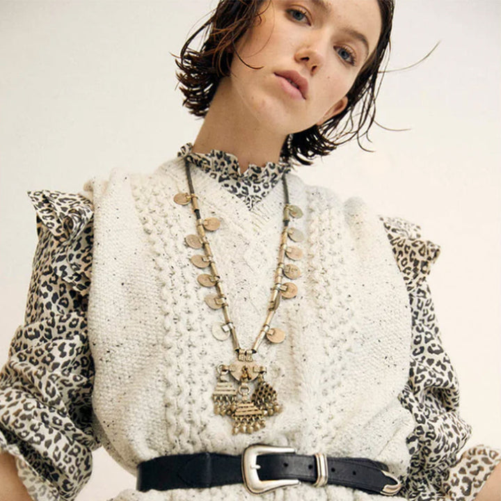 Gannin Woman Dress - Leopard