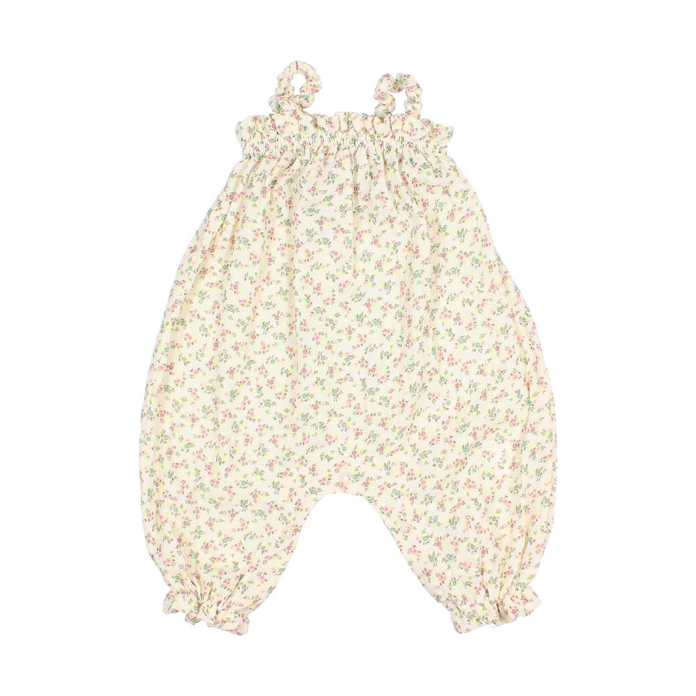 Baby Provence Dungaree - Ecru