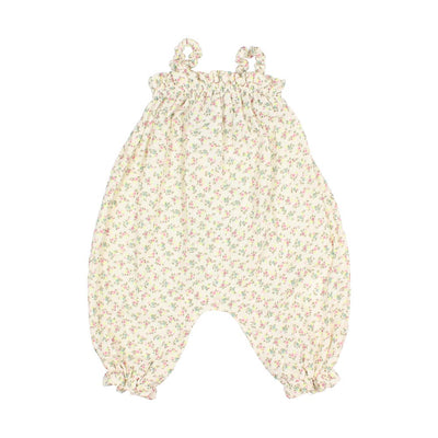 Baby Provence Dungaree - Ecru