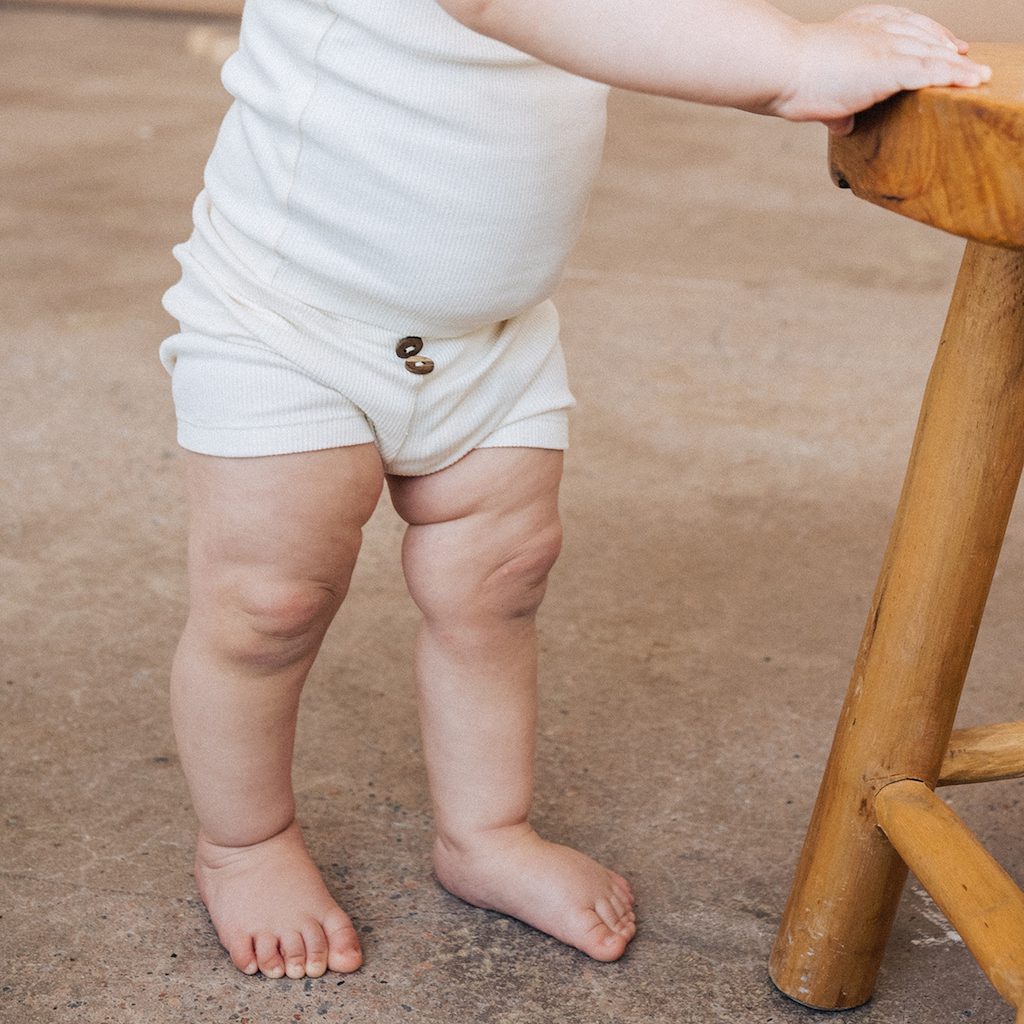 Organic Vintage Shorties - Vanilla