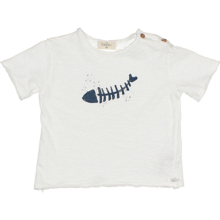 Fish Tee Shirt - White